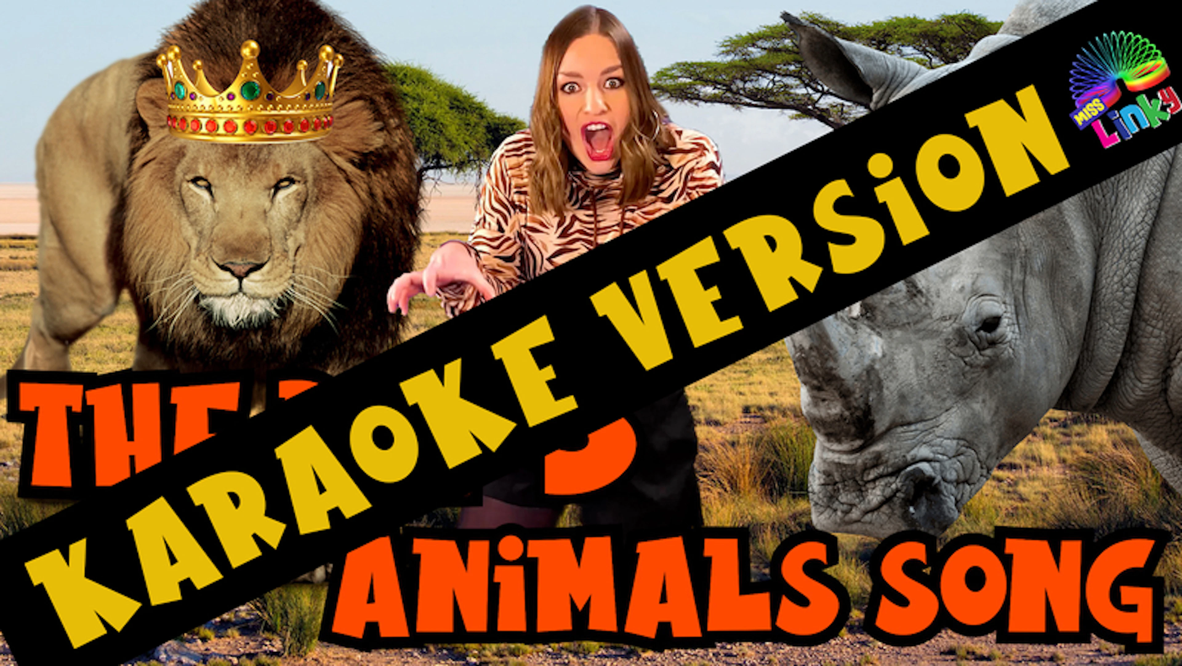 The Wild Animals Song - Karaoke Version