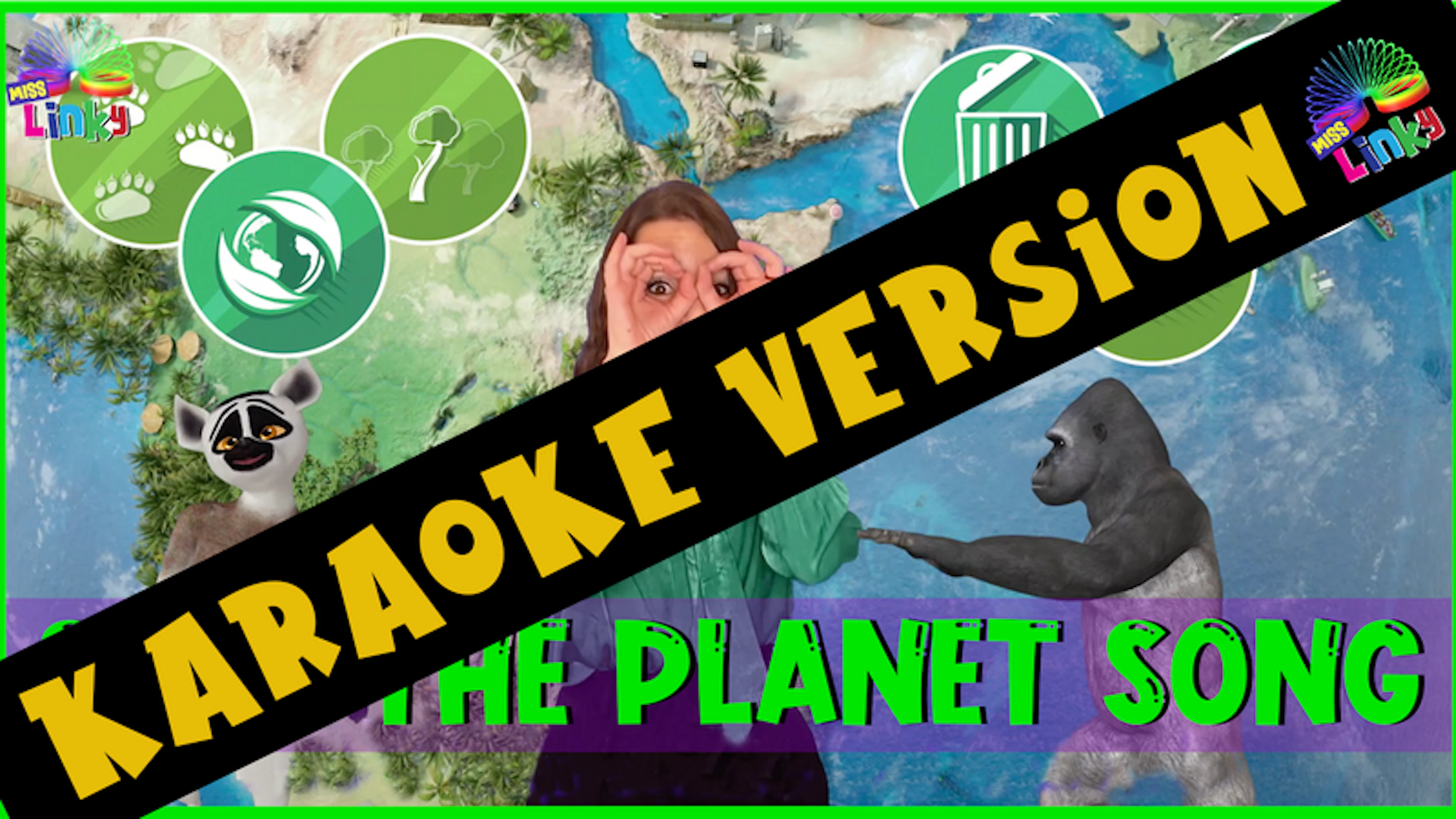 Save the Planet Song - Karaoke Version